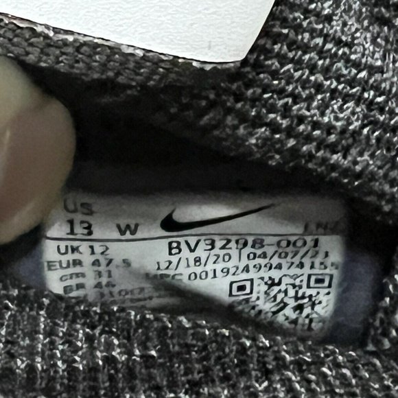 Nike Alpha Menace Elite 2 Flyknit Football Cleats BV3298-001 Mens Wide Sizes New - Picture 8 of 8